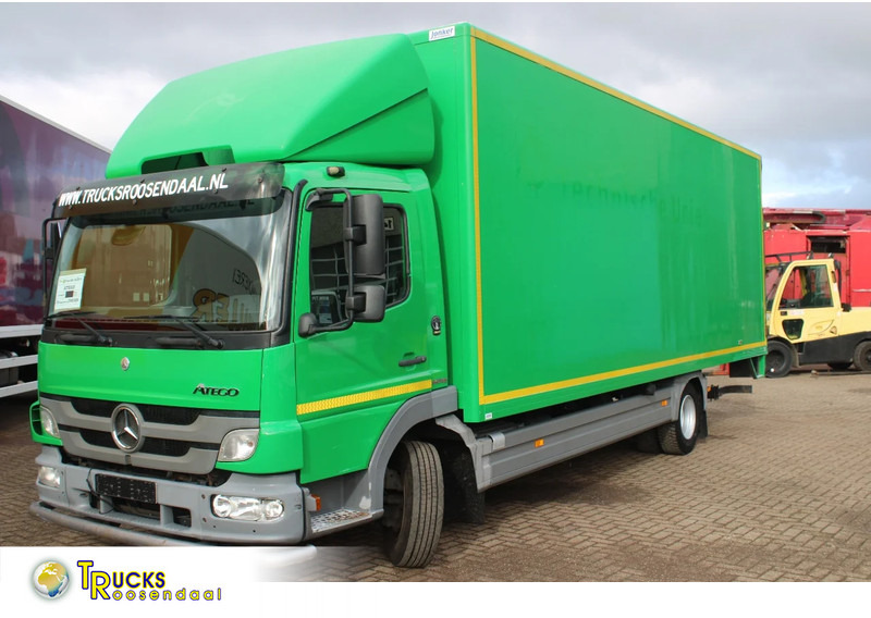 Mercedes-Benz Atego 1018 + EURO 5 - Dobozos felépítményű teherautó: 1 kép. Mercedes-Benz Atego 1018 + EURO 5 - Dobozos felépítményű teherautó: 1 kép.