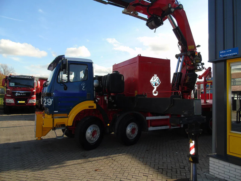 Mercedes-Benz SK 3538 + NEW!! UNUSED!! 1.216km + 142H + FASSI 1300AXP.28 + 8X extend + 6X JIB + 8x4 - Darus autó: 5 kép. Mercedes-Benz SK 3538 + NEW!! UNUSED!! 1.216km + 142H + FASSI 1300AXP.28 + 8X extend + 6X JIB + 8x4 - Darus autó: 5 kép.