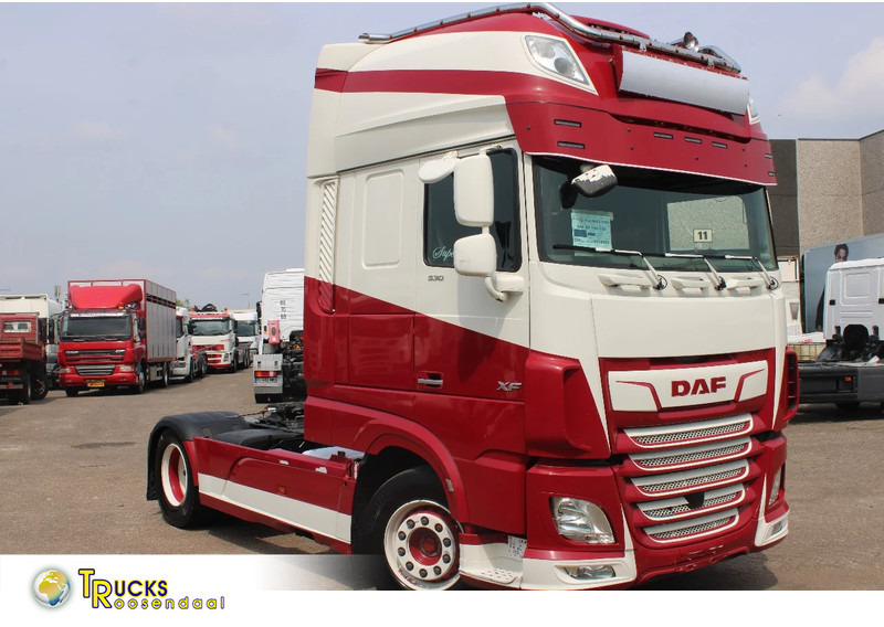 DAF XF 106.530 + euro 6 + spoiler + top truck (G314) - Nyergesvontató: 1 kép. DAF XF 106.530 + euro 6 + spoiler + top truck (G314) - Nyergesvontató: 1 kép.