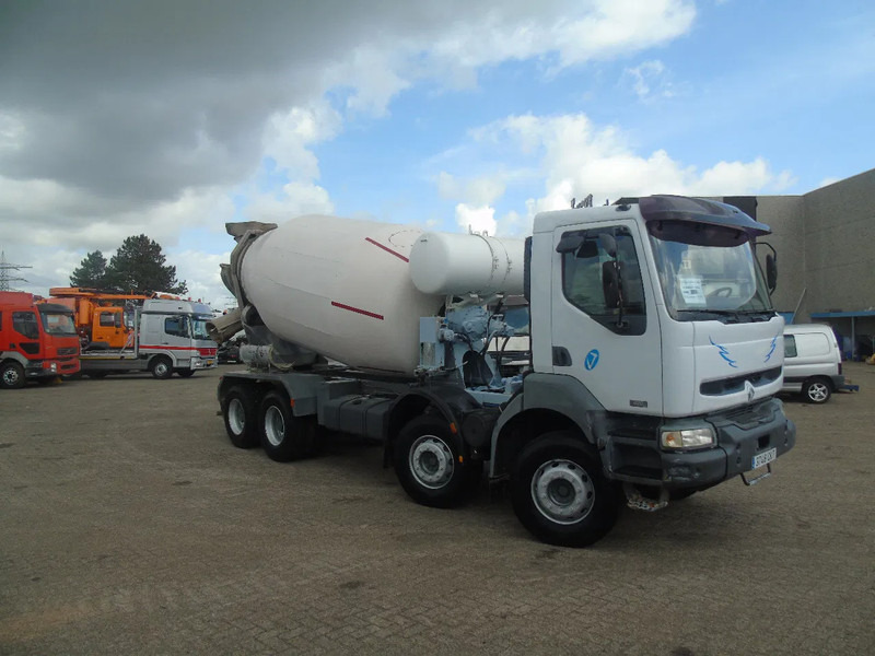 Renault Kerax 420 + 8x4 + manual + spring + 10m3 - Betonmixer: 2 kép. Renault Kerax 420 + 8x4 + manual + spring + 10m3 - Betonmixer: 2 kép.