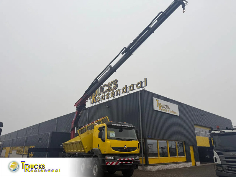 Renault Kerax 520DXI + HMF 6020 K5 // NEW/UNUSED! 15CRANE HOURS / 3.114KM! + 8X4 + REMOTE - Darus autó: 1 kép. Renault Kerax 520DXI + HMF 6020 K5 // NEW/UNUSED! 15CRANE HOURS / 3.114KM! + 8X4 + REMOTE - Darus autó: 1 kép.