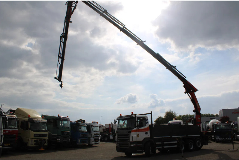 Scania G 480 + PALFINGER 500002EH 6x / JIB 3x + 8x4 STEERING + REMOTE - Darus autó: 2 kép. Scania G 480 + PALFINGER 500002EH 6x / JIB 3x + 8x4 STEERING + REMOTE - Darus autó: 2 kép.