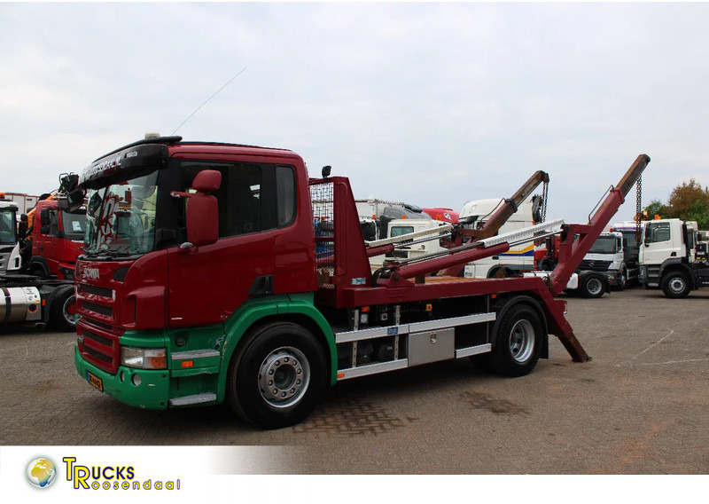 Scania P 270 + PERFECT CONDITION + PTO - Konténerszállító: 1 kép. Scania P 270 + PERFECT CONDITION + PTO - Konténerszállító: 1 kép.
