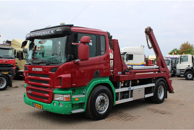 Scania P 270 + PERFECT CONDITION + PTO - Konténerszállító: 2 kép. Scania P 270 + PERFECT CONDITION + PTO - Konténerszállító: 2 kép.