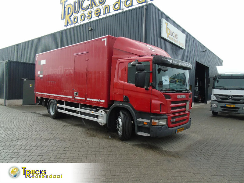 Scania P230 + EURO 5 + LIFT + 19T - Dobozos felépítményű teherautó: 1 kép. Scania P230 + EURO 5 + LIFT + 19T - Dobozos felépítményű teherautó: 1 kép.