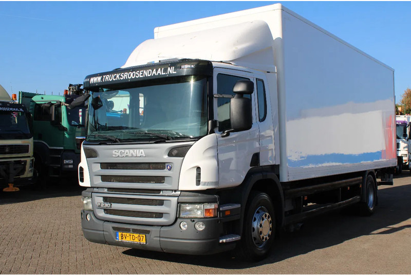 Scania P230 + euro 5 + 19t + lift - Dobozos felépítményű teherautó: 2 kép. Scania P230 + euro 5 + 19t + lift - Dobozos felépítményű teherautó: 2 kép.