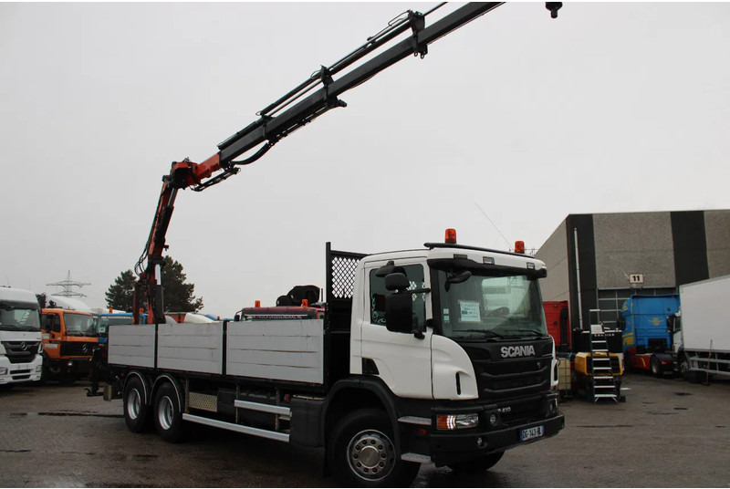 Scania P410 + atlas 190 4x hydrolic + 6x4 remote + EURO 6 + SPRING SUSPENSION - Darus autó: 3 kép. Scania P410 + atlas 190 4x hydrolic + 6x4 remote + EURO 6 + SPRING SUSPENSION - Darus autó: 3 kép.