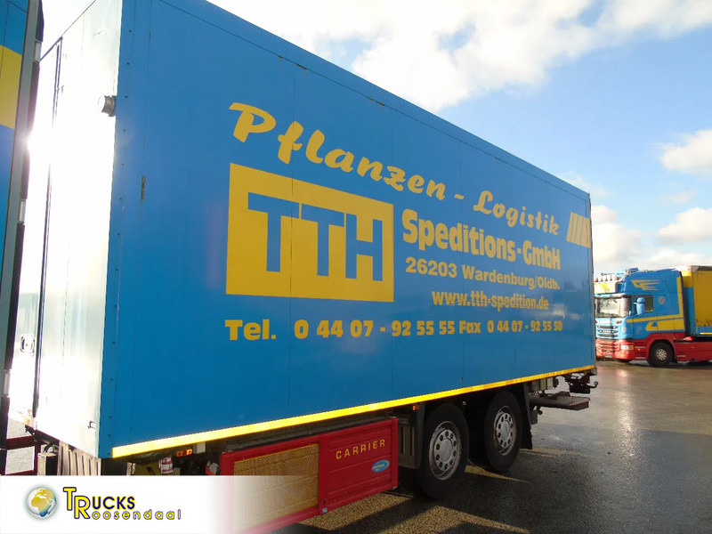 Schmitz Cargobull 2 AXLE + CARRIER + DHOLLANDIA LOADLIFT - Pótkocsi hűtős: 1 kép. Schmitz Cargobull 2 AXLE + CARRIER + DHOLLANDIA LOADLIFT - Pótkocsi hűtős: 1 kép.