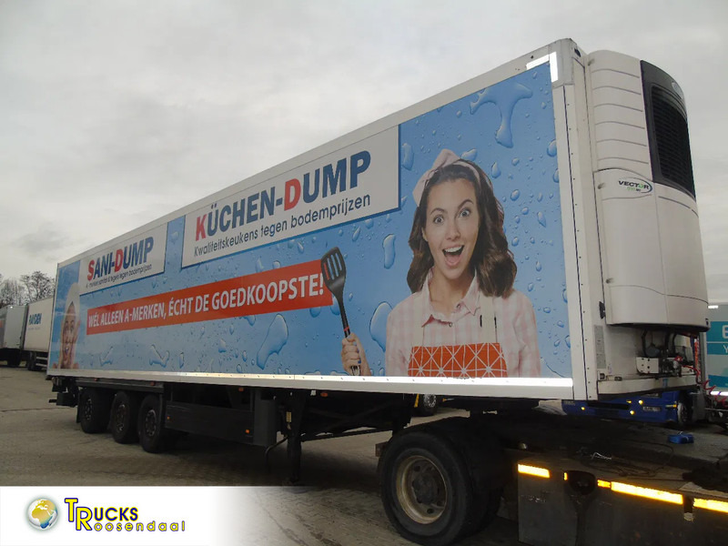 Schmitz Cargobull + CARRIER VECTOR 1950 + LIFT + APK 07-26 - Félpótkocsi hűtős: 1 kép. Schmitz Cargobull + CARRIER VECTOR 1950 + LIFT + APK 07-26 - Félpótkocsi hűtős: 1 kép.