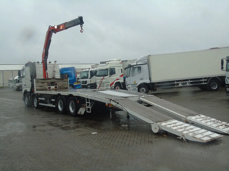 Volvo FH 460 + 8X4 + PALFINGER PK15500 + MANUAL + euro 5 - Darus autó: 3 kép. Volvo FH 460 + 8X4 + PALFINGER PK15500 + MANUAL + euro 5 - Darus autó: 3 kép.