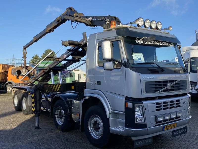 Volvo FM 370 + Euro 5 + Palfinger Z-Q170 Crane + 30ton NCH lift + Container system + hoogsta - Darus autó: 3 kép. Volvo FM 370 + Euro 5 + Palfinger Z-Q170 Crane + 30ton NCH lift + Container system + hoogsta - Darus autó: 3 kép.