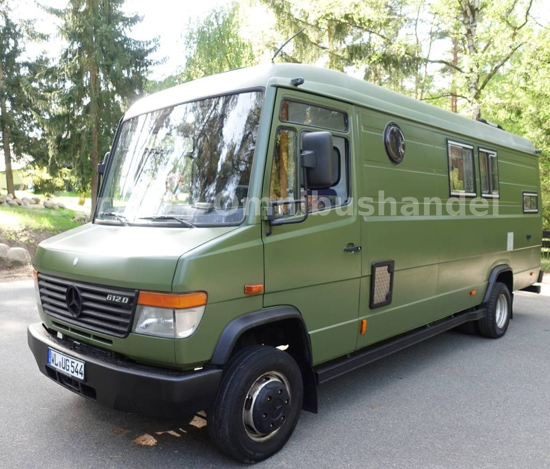 Mercedes-Benz 612 D Vario*TÜV NEU*Wohnmobil*Camper*WC*Dusche* - Kempingautó: 2 kép. Mercedes-Benz 612 D Vario*TÜV NEU*Wohnmobil*Camper*WC*Dusche* - Kempingautó: 2 kép.