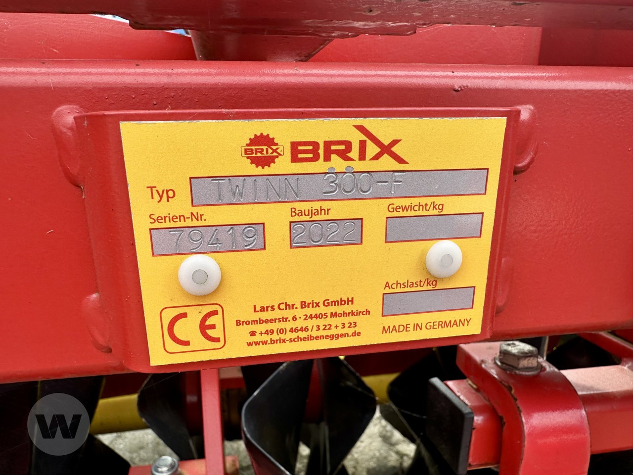 Brix Twin 300/6 - Mezőgazdasági hengerek: 3 kép. Brix Twin 300/6 - Mezőgazdasági hengerek: 3 kép.
