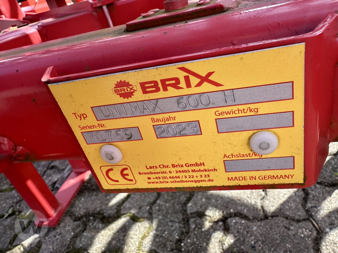 Brix UNIMAX 600 H - Kultivátor: 5 kép. Brix UNIMAX 600 H - Kultivátor: 5 kép.