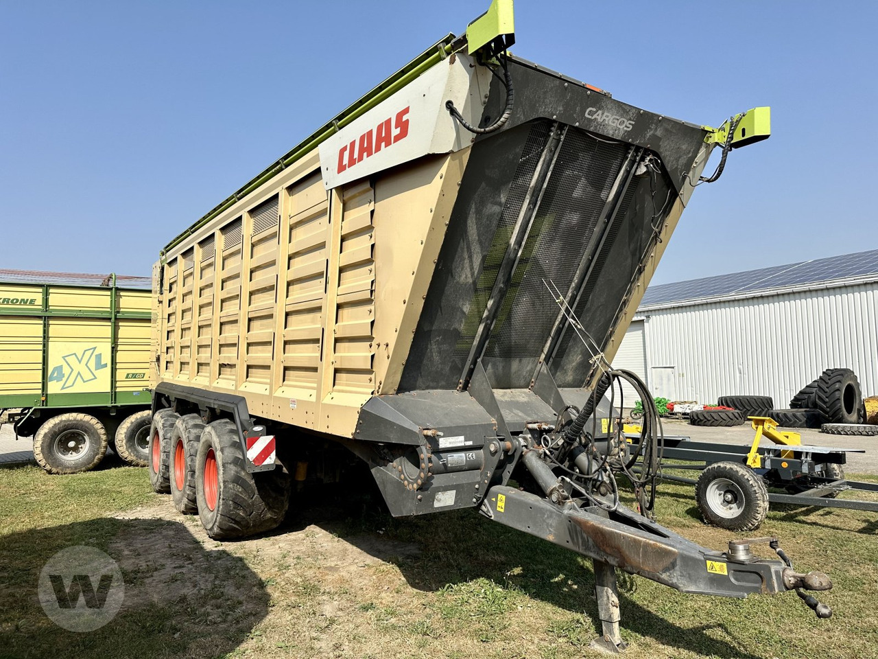 CLAAS Cargos 995 - Rendfelszedő: 3 kép. CLAAS Cargos 995 - Rendfelszedő: 3 kép.