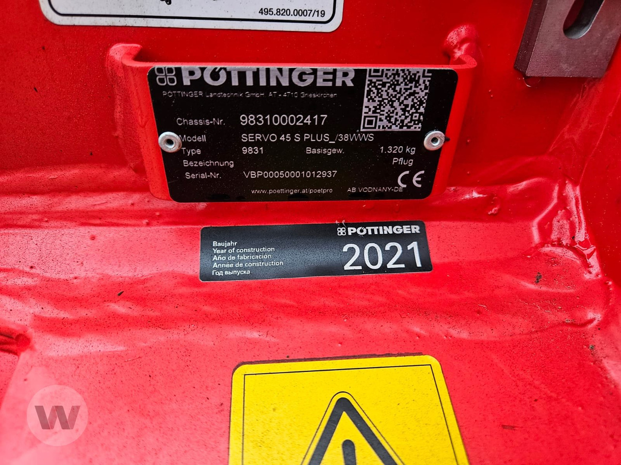 Pöttinger Servo 45 Plus - Eke: 3 kép. Pöttinger Servo 45 Plus - Eke: 3 kép.