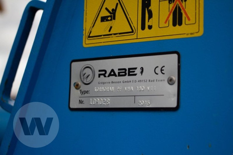Rabe KORMORAN PF VHA 180 VII - Eke: 5 kép. Rabe KORMORAN PF VHA 180 VII - Eke: 5 kép.