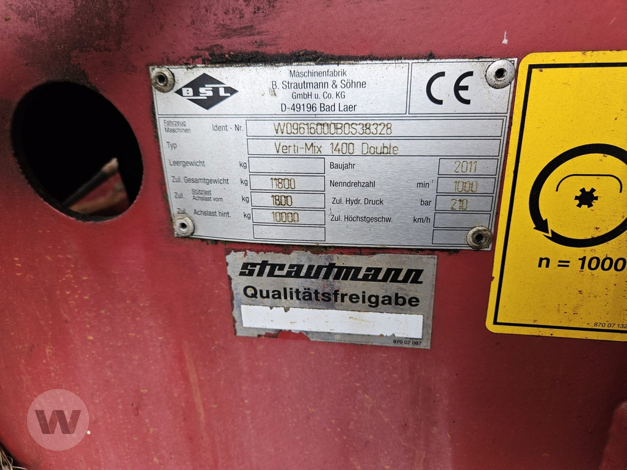 Strautmann Verti-Mix 1400 Double - Etetőkocsi: 3 kép. Strautmann Verti-Mix 1400 Double - Etetőkocsi: 3 kép.