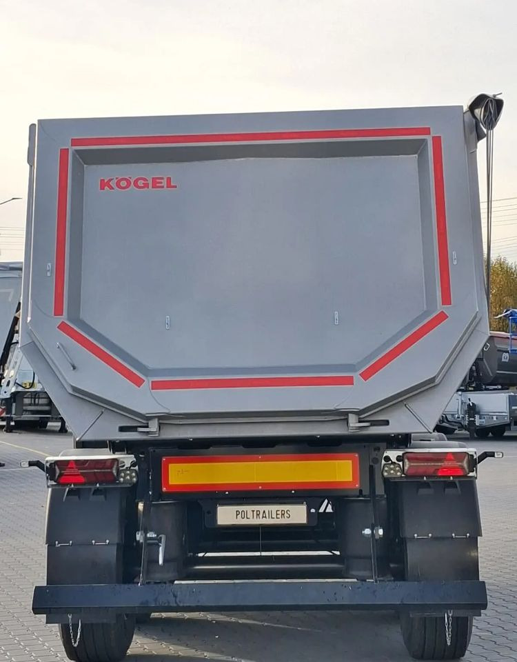 Kögel stalowa wywrotka 27 m3 - Félpótkocsi billenőplatós: 5 kép. Kögel stalowa wywrotka 27 m3 - Félpótkocsi billenőplatós: 5 kép.