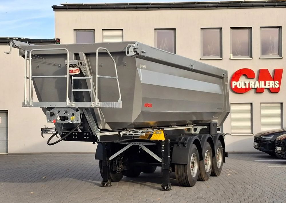 Kögel stalowa wywrotka 27 m3 - Félpótkocsi billenőplatós: 1 kép. Kögel stalowa wywrotka 27 m3 - Félpótkocsi billenőplatós: 1 kép.