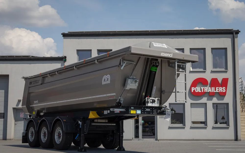 Menci Wywrotka stalowa 27m3, Cramaro Elektryczny/Manualny/Boczny // Waga 6000 kg // Hardox HB500 - Félpótkocsi billenőplatós: 2 kép. Menci Wywrotka stalowa 27m3, Cramaro Elektryczny/Manualny/Boczny // Waga 6000 kg // Hardox HB500 - Félpótkocsi billenőplatós: 2 kép.