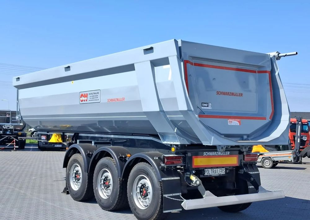 Schwarzmuller stalowa wywrotka 27 m3 - Félpótkocsi billenőplatós: 4 kép. Schwarzmuller stalowa wywrotka 27 m3 - Félpótkocsi billenőplatós: 4 kép.