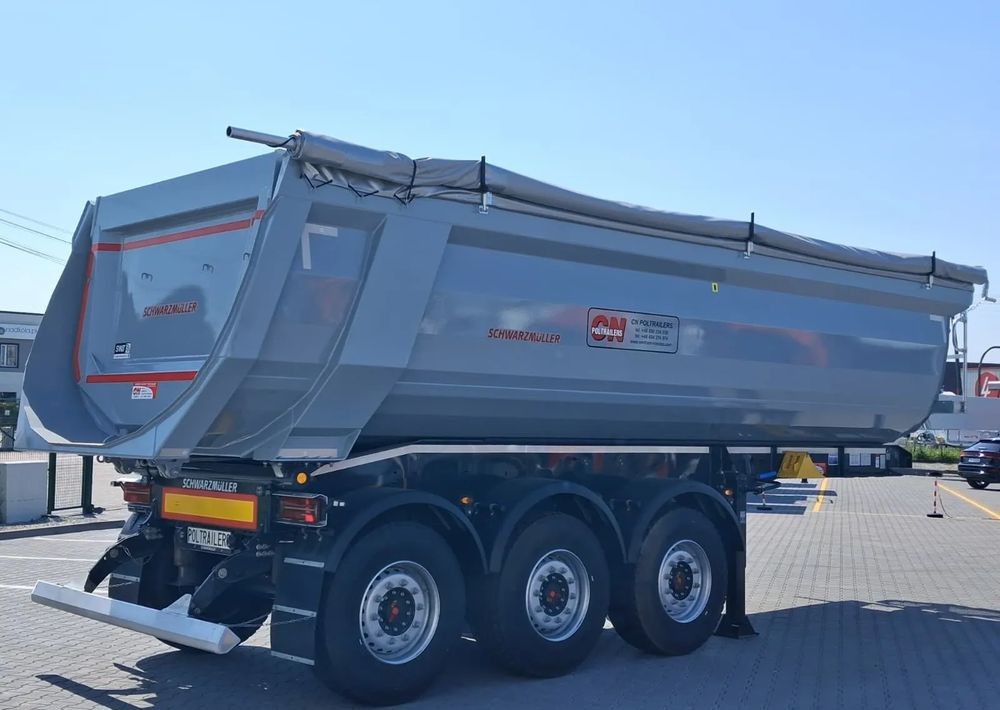Schwarzmuller stalowa wywrotka 27 m3 - Félpótkocsi billenőplatós: 3 kép. Schwarzmuller stalowa wywrotka 27 m3 - Félpótkocsi billenőplatós: 3 kép.