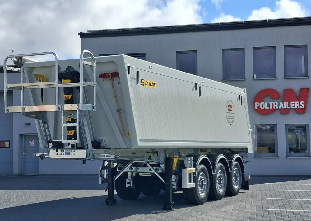 Zaslaw Aluminiowa skrzynia 28-33m3 - Félpótkocsi billenőplatós: 1 kép. Zaslaw Aluminiowa skrzynia 28-33m3 - Félpótkocsi billenőplatós: 1 kép.