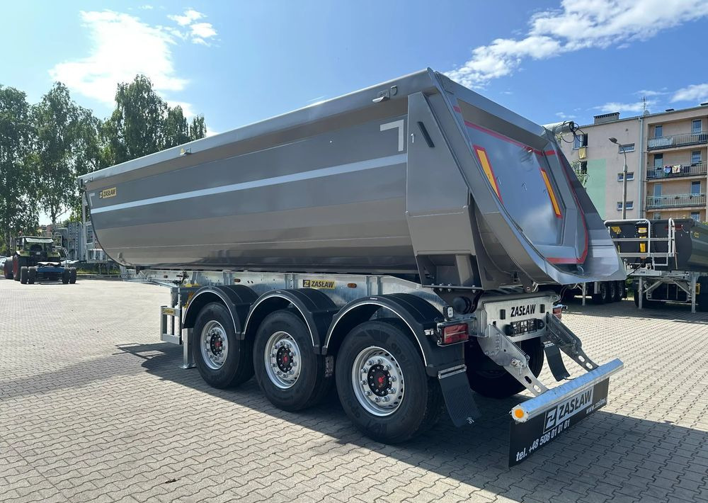 Zaslaw NOWY MODEL, CAŁA HARDOX 500 24/27m3 - Félpótkocsi billenőplatós: 2 kép. Zaslaw NOWY MODEL, CAŁA HARDOX 500 24/27m3 - Félpótkocsi billenőplatós: 2 kép.