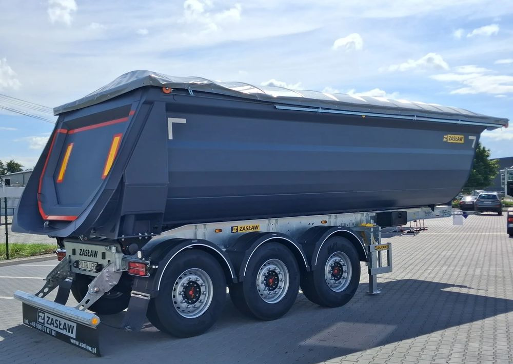 Zaslaw NOWY MODEL // Elektryczna plandeka // CAŁA HARDOX 500 24/27m3 - Félpótkocsi billenőplatós: 4 kép. Zaslaw NOWY MODEL // Elektryczna plandeka // CAŁA HARDOX 500 24/27m3 - Félpótkocsi billenőplatós: 4 kép.