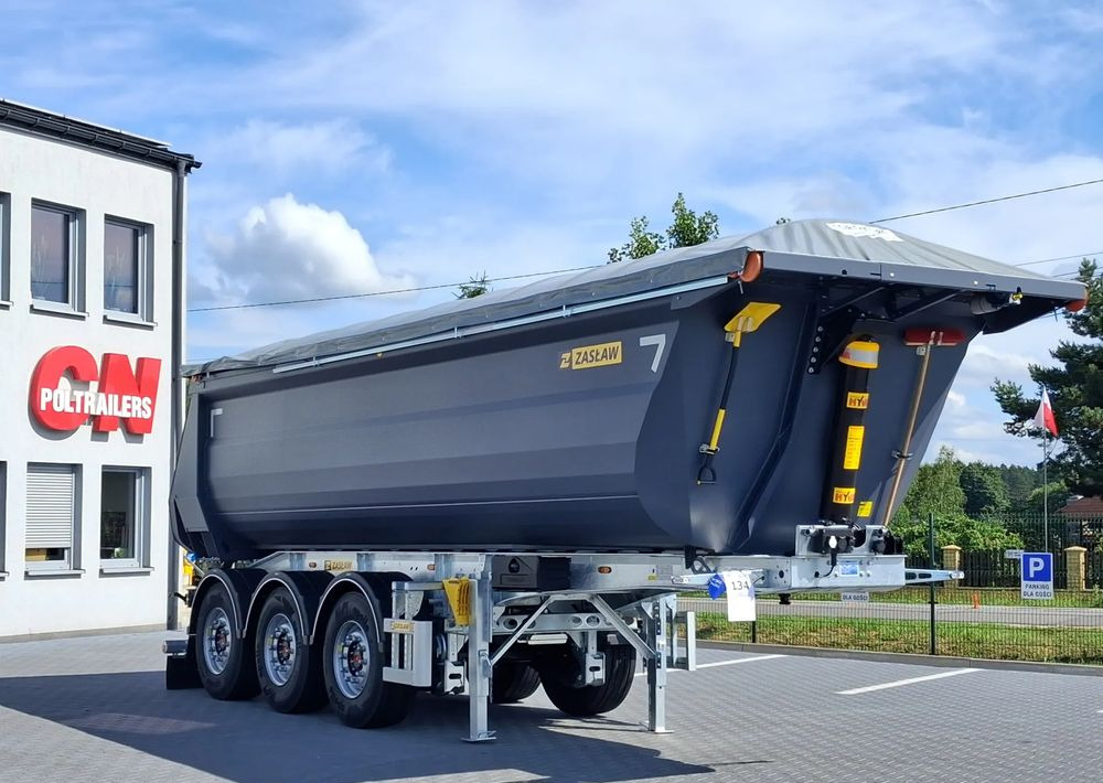 Zaslaw NOWY MODEL // Elektryczna plandeka // CAŁA HARDOX 500 24/27m3 - Félpótkocsi billenőplatós: 2 kép. Zaslaw NOWY MODEL // Elektryczna plandeka // CAŁA HARDOX 500 24/27m3 - Félpótkocsi billenőplatós: 2 kép.