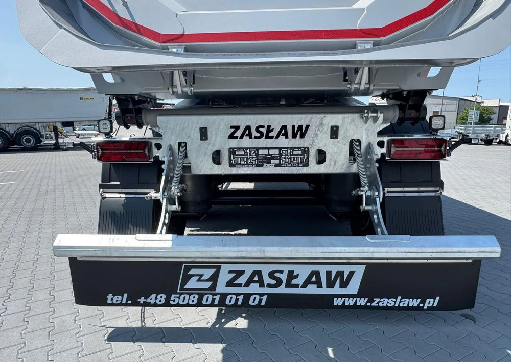 Zaslaw NOWY MODEL // HARDOX 500 // 30 m3 // Możliwość wynajmu - Félpótkocsi billenőplatós: 5 kép. Zaslaw NOWY MODEL // HARDOX 500 // 30 m3 // Możliwość wynajmu - Félpótkocsi billenőplatós: 5 kép.