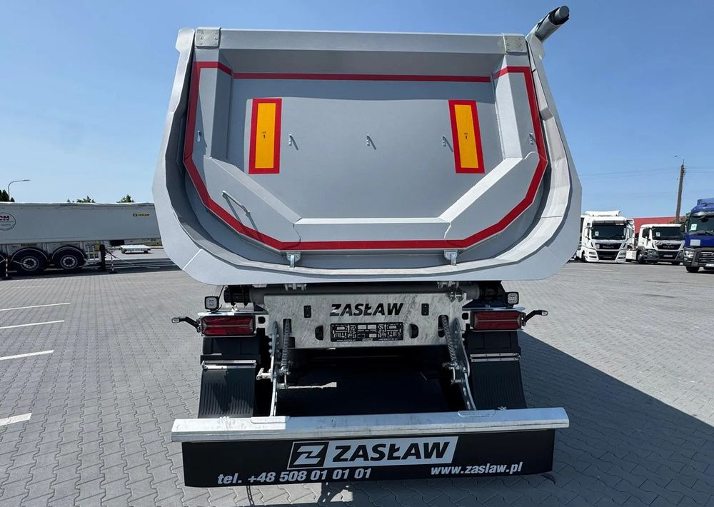 Zaslaw NOWY MODEL // HARDOX 500 // 30 m3 // Możliwość wynajmu - Félpótkocsi billenőplatós: 4 kép. Zaslaw NOWY MODEL // HARDOX 500 // 30 m3 // Możliwość wynajmu - Félpótkocsi billenőplatós: 4 kép.