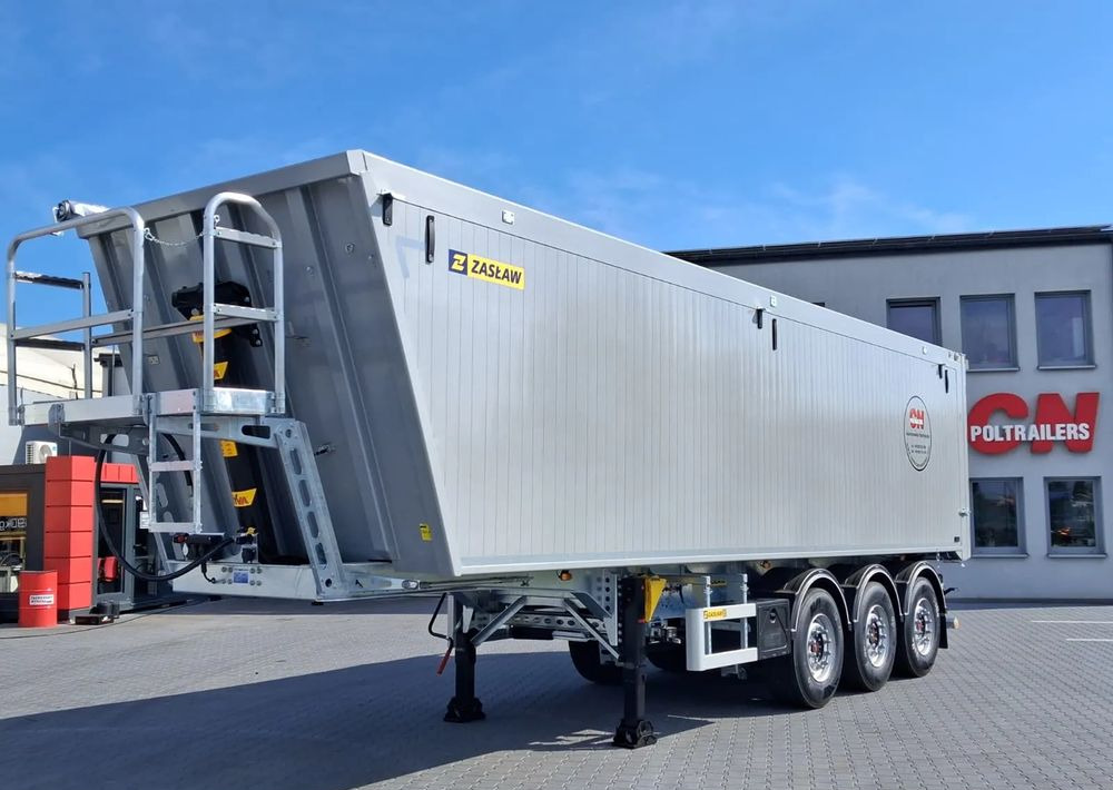 Zaslaw Wywrotka Aluminiowa 51m3 Klapo-Drzwi - Félpótkocsi billenőplatós: 4 kép. Zaslaw Wywrotka Aluminiowa 51m3 Klapo-Drzwi - Félpótkocsi billenőplatós: 4 kép.