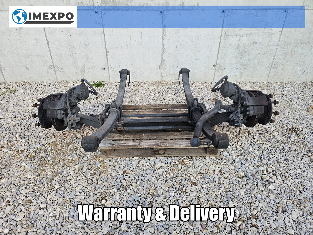 MERCEDES ATEGO MP4 12.XXX EURO 6 / COMPLETE FRONT AXLE - Első tengely: 1 kép. MERCEDES ATEGO MP4 12.XXX EURO 6 / COMPLETE FRONT AXLE - Első tengely: 1 kép.
