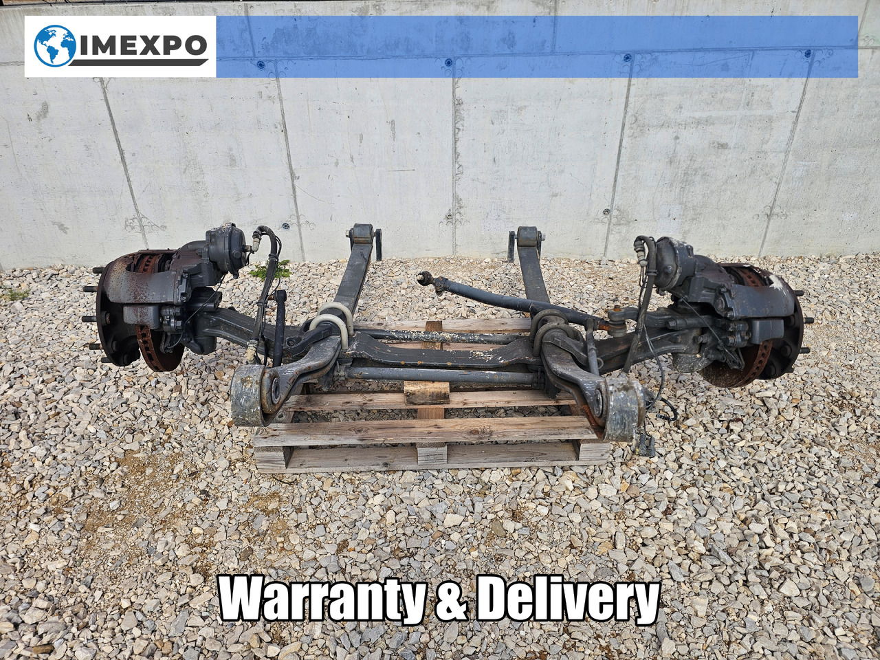 RENAULT RANGE T EURO 6 / COMPLETE FRONT AXLE - Első tengely: 1 kép. RENAULT RANGE T EURO 6 / COMPLETE FRONT AXLE - Első tengely: 1 kép.