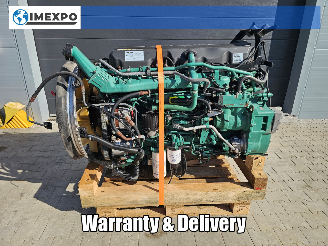 VOLVO FM / D11C 410 EEV / COMPLETE ENGINE - Motor: 1 kép. VOLVO FM / D11C 410 EEV / COMPLETE ENGINE - Motor: 1 kép.