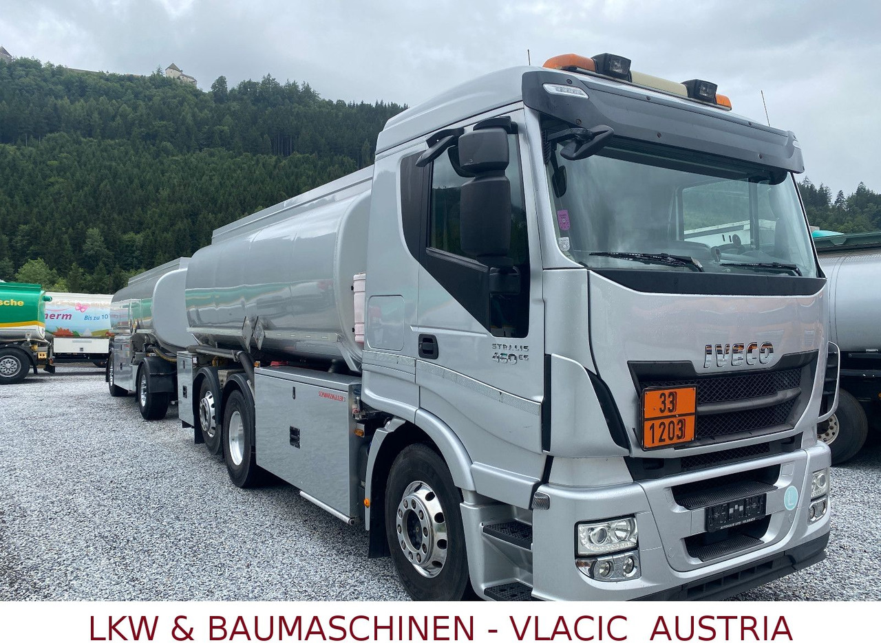 Iveco Stralis 460 Benz/Diesel Schwarzmüller-Kompletzug - Tartályos teherautó: 2 kép. Iveco Stralis 460 Benz/Diesel Schwarzmüller-Kompletzug - Tartályos teherautó: 2 kép.