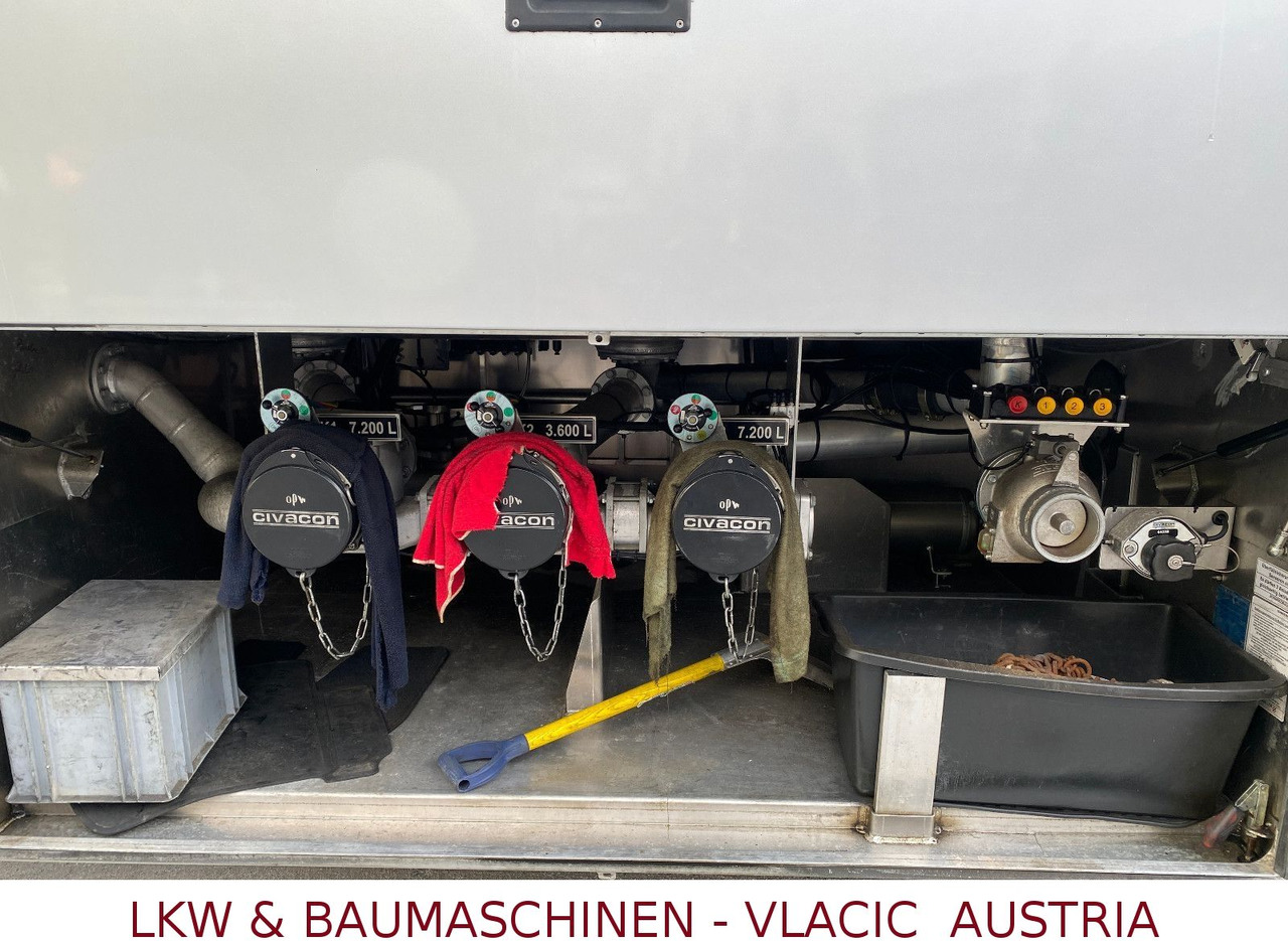 Tartályos teherautó Iveco Stralis 460 Benz/Diesel Schwarzmüller-Kompletzug: 20 kép.