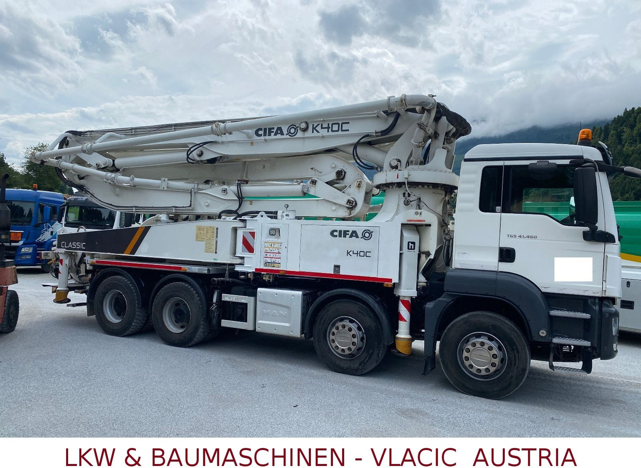 MAN 41.460 CIFA K40C - Betonpumpa: 3 kép. MAN 41.460 CIFA K40C - Betonpumpa: 3 kép.