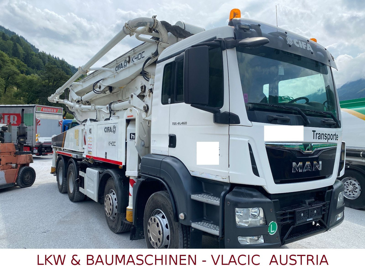 MAN 41.460 CIFA K40C - Betonpumpa: 2 kép. MAN 41.460 CIFA K40C - Betonpumpa: 2 kép.