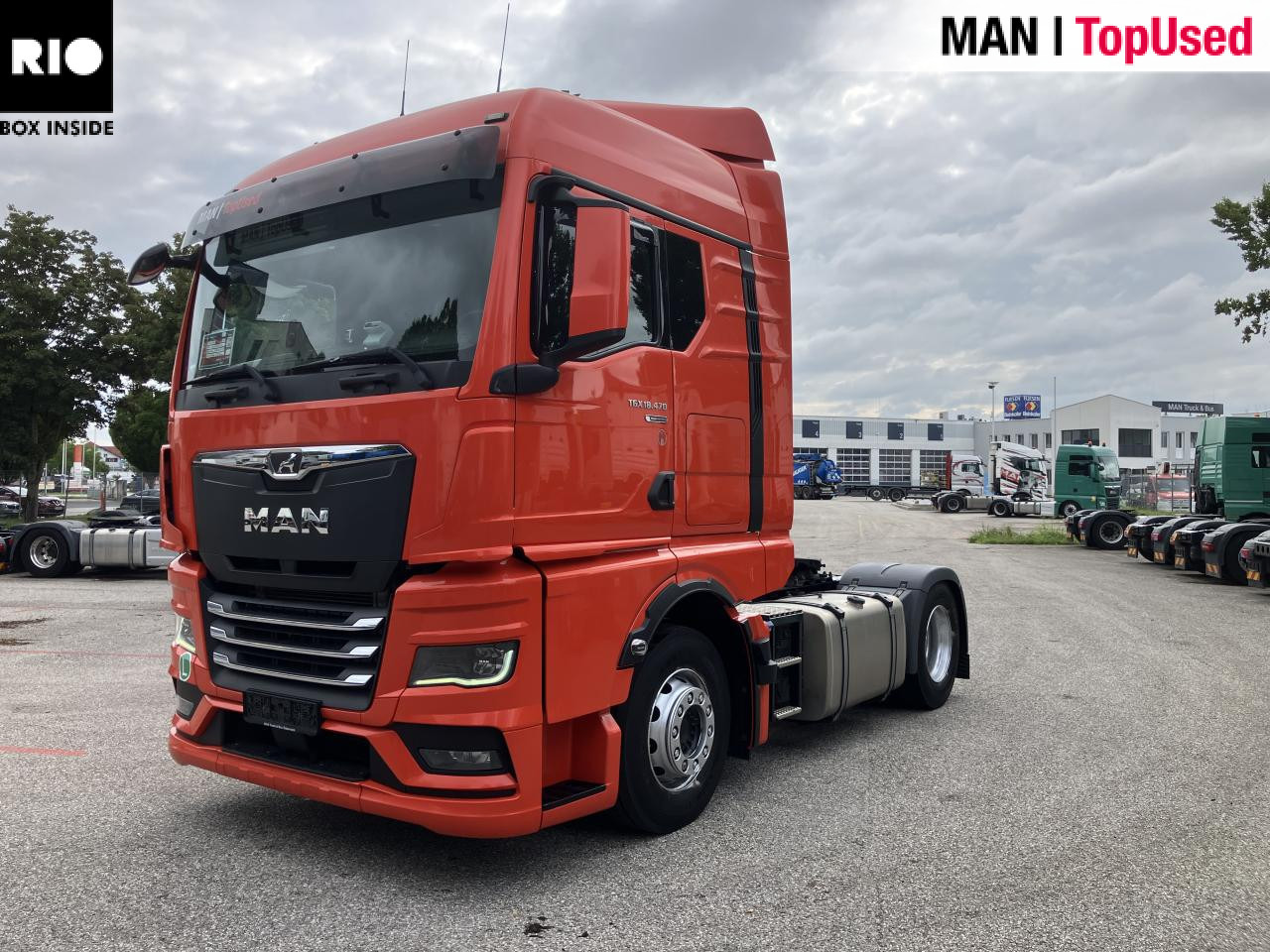 MAN TGX 18.470 4x2 BL SA - Nyergesvontató: 1 kép. MAN TGX 18.470 4x2 BL SA - Nyergesvontató: 1 kép.