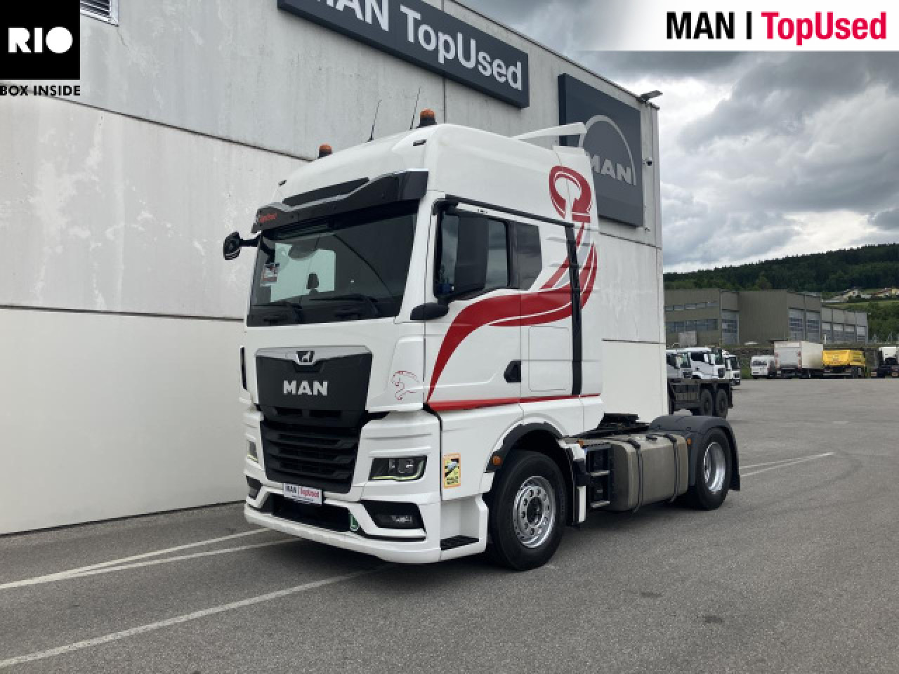 MAN TGX 18.470 4x2 BL SA - Nyergesvontató: 1 kép. MAN TGX 18.470 4x2 BL SA - Nyergesvontató: 1 kép.