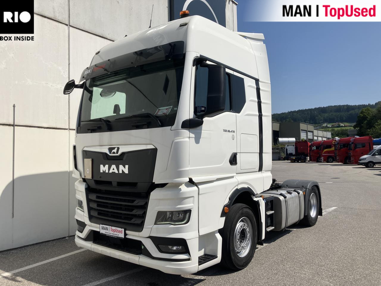 MAN TGX 18.470 4x2 BL SA - Nyergesvontató: 1 kép. MAN TGX 18.470 4x2 BL SA - Nyergesvontató: 1 kép.