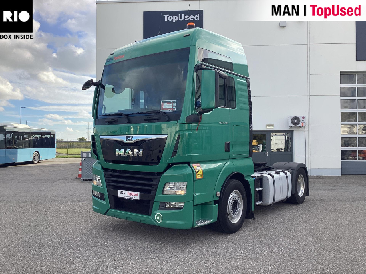 MAN TGX 18.510 4X2 BLS - Nyergesvontató: 1 kép. MAN TGX 18.510 4X2 BLS - Nyergesvontató: 1 kép.