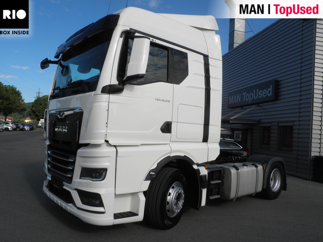 MAN TGX 18.510 4x2 BL SA - Nyergesvontató: 1 kép. MAN TGX 18.510 4x2 BL SA - Nyergesvontató: 1 kép.