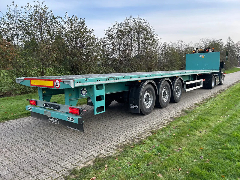 Van Hool | OFFSHORE TRAILER | HARD WOOD FLOOR | DISC BRAKE | - Platós félpótkocsi: 5 kép. Van Hool | OFFSHORE TRAILER | HARD WOOD FLOOR | DISC BRAKE | - Platós félpótkocsi: 5 kép.