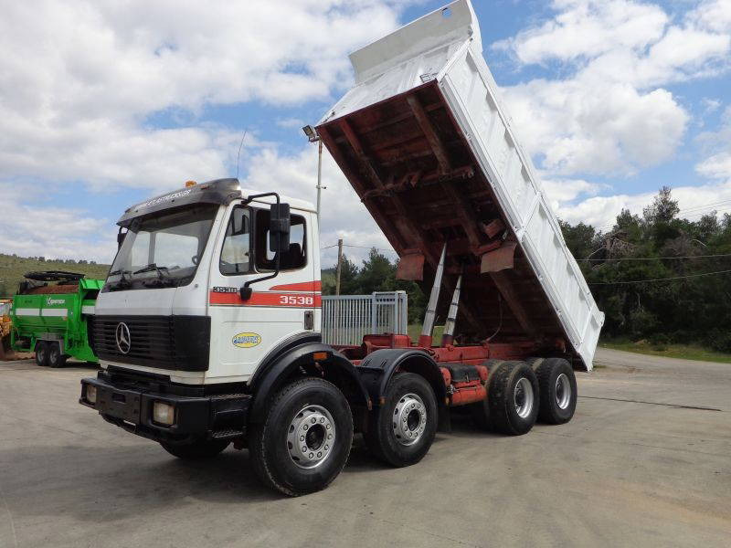 Mercedes-Benz SK 3538 Mercedes Benz 3538K8X4 Meiller Kipper-Sold - Billenőplatós teherautó: 3 kép. Mercedes-Benz SK 3538 Mercedes Benz 3538K8X4 Meiller Kipper-Sold - Billenőplatós teherautó: 3 kép.