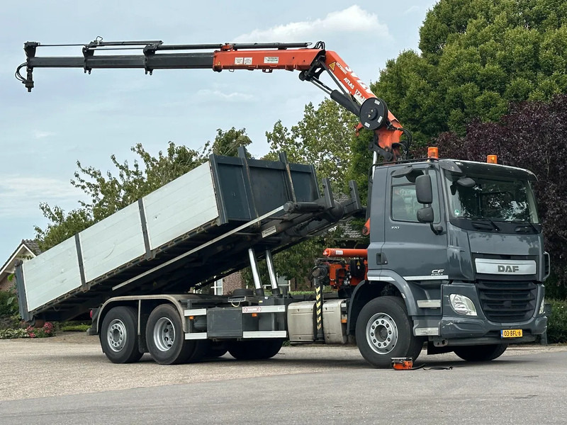 DAF CF 370 EURO6!!6x2!KRAAN/KRAN/KABEL/ABROLLKIPPER!!2014!! - Teherautó - kábelrendszer, Darus autó: 3 kép. DAF CF 370 EURO6!!6x2!KRAAN/KRAN/KABEL/ABROLLKIPPER!!2014!! - Teherautó - kábelrendszer, Darus autó: 3 kép.