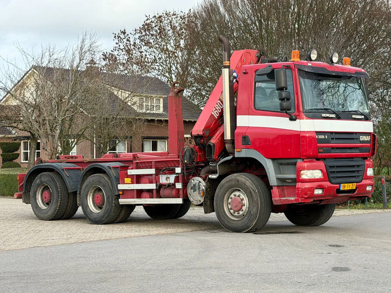 DAF CF 430 GINAF 3335 !!6x6!!KRAAN/HAAK!!MANUELL!AIRCO/KLIMA!! - Horgos rakodó teherautó, Darus autó: 4 kép. DAF CF 430 GINAF 3335 !!6x6!!KRAAN/HAAK!!MANUELL!AIRCO/KLIMA!! - Horgos rakodó teherautó, Darus autó: 4 kép.